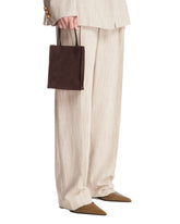 Brown Small To Go Nubuck Bag | PDP | Antonia