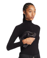 Black Mira Leather Clutch | PDP | Antonia