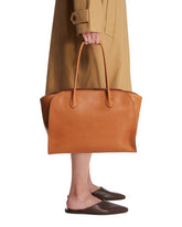 Brown Marlo 14 Leather Bag | PDP | Antonia