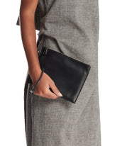 Black Wristlet Pouch | PDP | Antonia