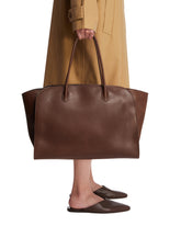 Dark Brown Marlo 17 Leather Bag | PDP | Antonia