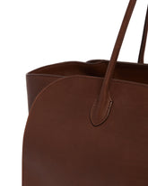 Dark Brown Marlo 17 Leather Bag | PDP | Antonia