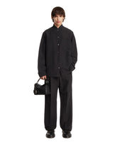 Camicia In Seta E Lino Francis Nera | PDP | Antonia