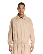 Beige Zip Jacket | PDP | Antonia