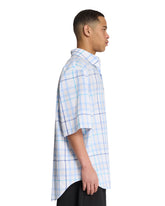 Blue Checkered Shirt | PDP | Antonia