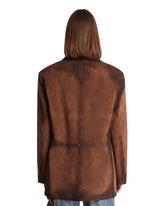 Brown Suede Blazer | PDP | Antonia