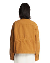 Brown Canvas Jacket | PDP | Antonia