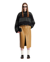 Green Polo-Collar Sweatshirt | PDP | Antonia