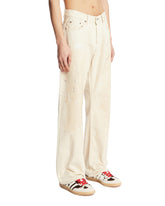 Jeans Con Dettagli Dipinti Bianchi | PDP | Antonia