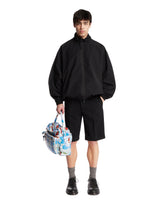 Giacca In Cotone E Nylon Con Logo | PDP | Antonia