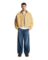 Beige Cotton Blouson Jacket | PDP | Antonia