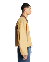 Beige Cotton Blouson Jacket | PDP | Antonia