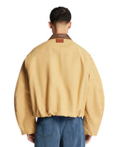 Beige Cotton Blouson Jacket | PDP | Antonia