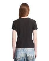 T-Shirt In Cotone Con Logo Nera | PDP | Antonia