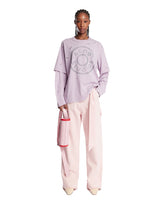 Purple Oversize Logo T-Shirt | PDP | Antonia