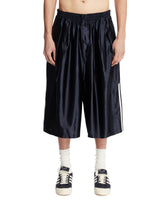 Adidas Originals x Willy Chavarria Blue Dazzle Snap Track Shorts | PDP | Antonia