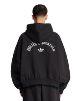 Adidas Originals x Willy Chavarria Black Zip-Up Sweatshirt | PDP | Antonia