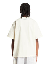 Bad Bunny x Adidas Originals White Thick Fabric T-Shirt | PDP | Antonia