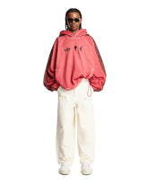 Thug Club x Adidas Originals Red Hoodie | PDP | Antonia