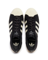 Adidas Originals x Willy Chavarria Black Superstar Rose Sneakers | PDP | Antonia