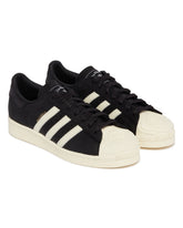 Adidas Originals x Willy Chavarria Black Superstar Rose Sneakers | PDP | Antonia