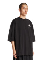 Adidas Originals x Willy Chavarria Black Logo T-Shirt | PDP | Antonia