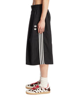 Adidas Originals x Willy Chavarria Black Striped Long Shorts | PDP | Antonia