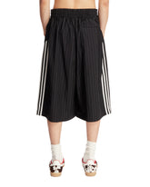 Adidas Originals x Willy Chavarria Black Striped Long Shorts | PDP | Antonia