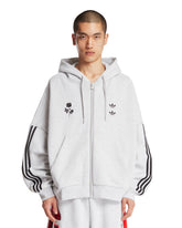 Adidas Originals x Willy Chavarria Gray Hoodie | PDP | Antonia