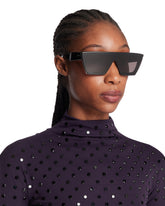 Black Shield Sunglasses | PDP | Antonia