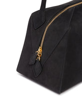 Black Bouledogue Leather Bag | PDP | Antonia