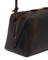 Brown Le Bouledogue Leather Bag | PDP | Antonia