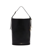 Borsa A Secchiello In Pelle Nera - BORSE DONNA | PLP | Antonia