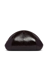 Burgundy Python Clutch | PDP | Antonia