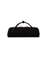Black Suede Le Teckel Clutch | PDP | Antonia