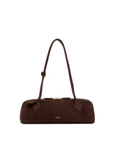 Brown Nubuck Medium Le Teckel Bag | PDP | Antonia