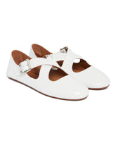 Ballerine Incrociate Bianche | PDP | Antonia