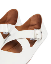 Ballerine Incrociate Bianche | PDP | Antonia