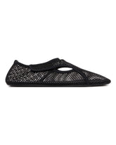 Black Mesh Slippers | PDP | Antonia