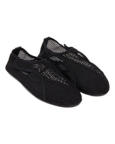 Black Mesh Slippers | PDP | Antonia