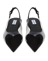 Black Le Coeur Slingback Flats | PDP | Antonia