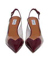 Burgundy Le Coeur Slingbacks | PDP | Antonia