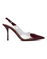 Burgundy Le Coeur Slingbacks | PDP | Antonia
