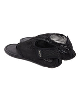 Black Mesh Thong Sandals | PDP | Antonia