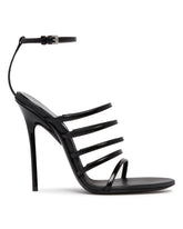 Sandali Drop In Pelle Neri | PDP | Antonia