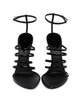 Sandali Drop In Pelle Neri | PDP | Antonia