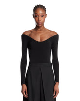 Black Fitted Bodysuit - Women's clothing | PLP | Antonia