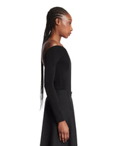 Black Fitted Bodysuit | PDP | Antonia