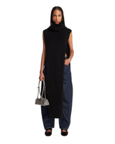 Black Cashmere Tabard Top | PDP | Antonia