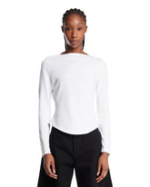 White Cotton T-Shirt | PDP | Antonia